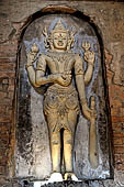 Old Bagan Myanmar. Nat-hlaung-kyaung. Dedicated to the Hindu deity Vishnu, it is the earliest surviving temple in Bagan. 